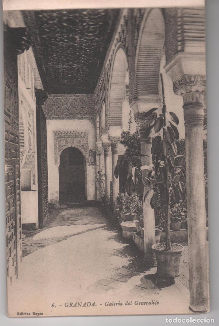 Postales: Antiguo Bloc de  Postales  de Granada . 20 postales . - Foto 3