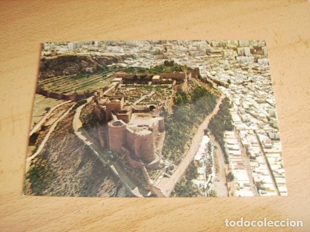 Postales: ALMERIA  --   VISTA AEREA DE LA CIUDAD Y ALCAZABA