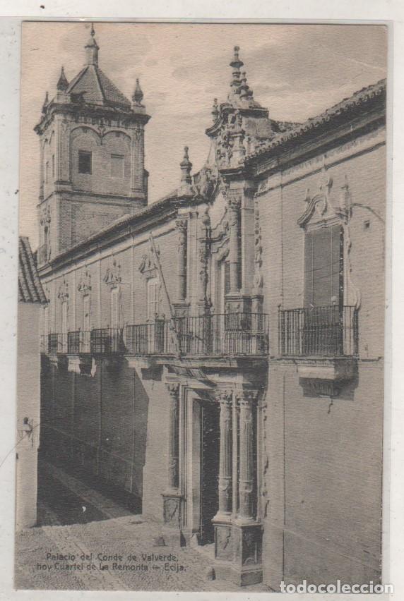 Postkarten: Palacio del Conde de Valverde, hoy cuartel de la Remonta. Ecija. M. Castellano Librero. Sin circular