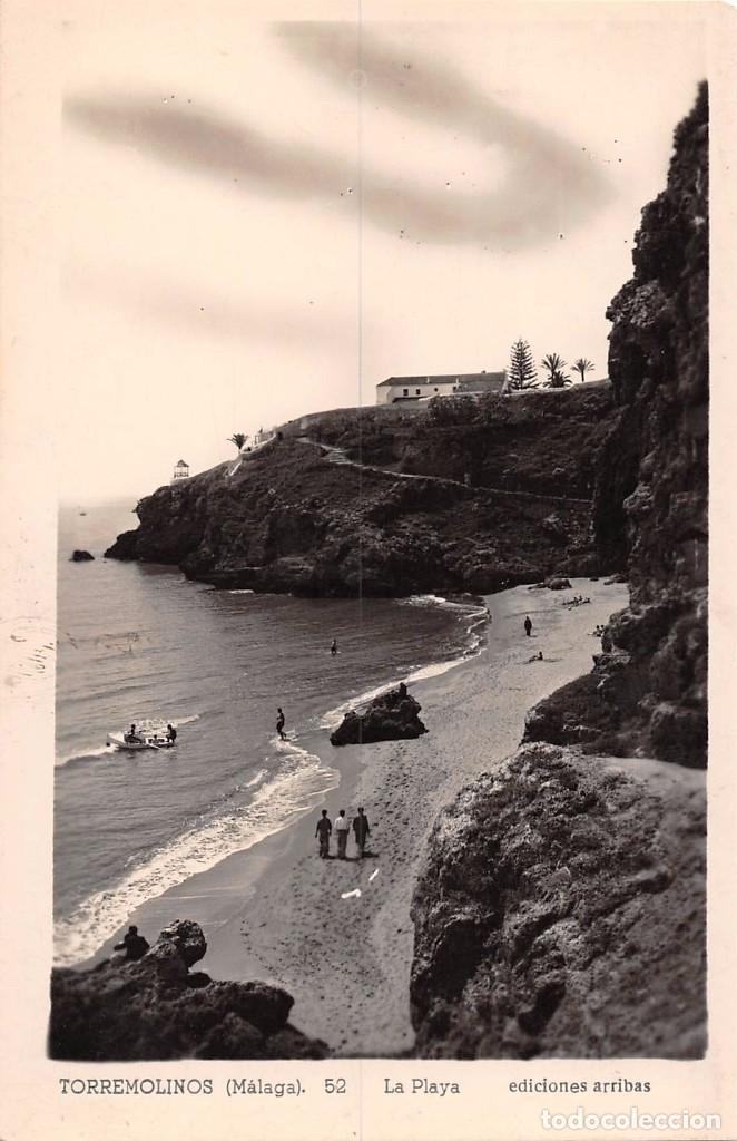 Postales: TORREMOLINOS (M&Aacute;LAGA).- LA PLAYA - Foto 1