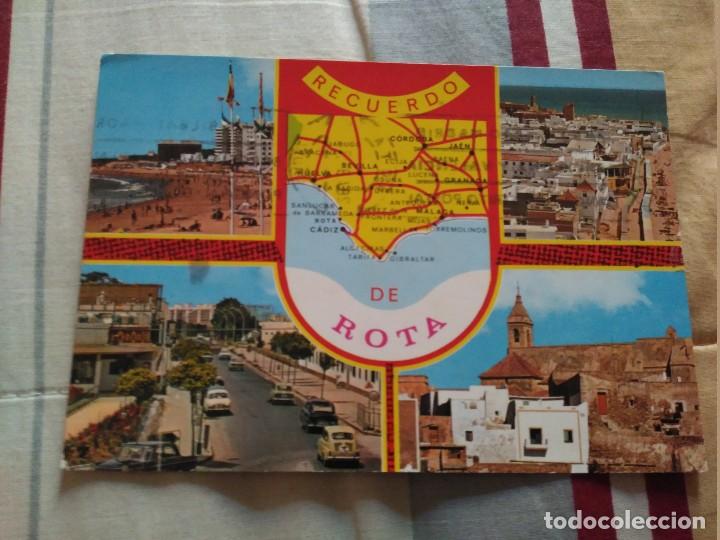 Postales: postal  de rota cadiz
