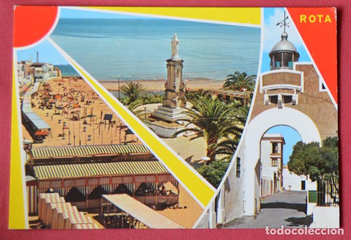 Postales: ROTA - BELLEZAS DE LA CIUDAD - CADIZ - EDICIONES GALLEGO 9