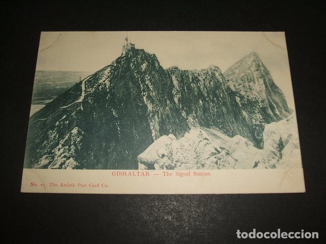 Postales: GIBRALTAR THE SIGNAL STATION - Foto 1