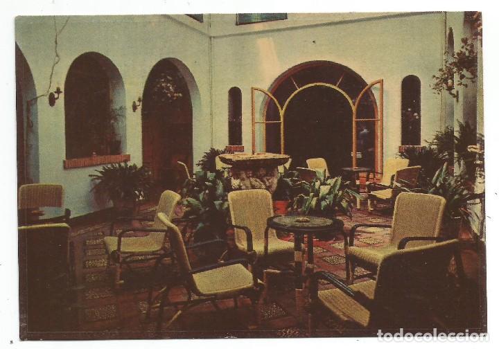 Postales: CORDOBA .- PATIO HOTEL CUATRO NACIONES .- FOTO COLOR ARRIBAS .- EXCL. JOVAL