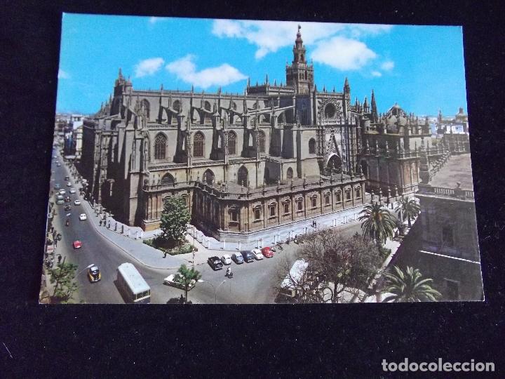 Postcards: SEVILLA-V43-LA CATEDRAL-ESCRITA