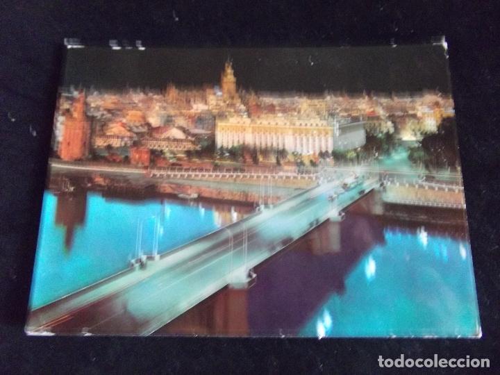 Postcards: SEVILLA-V43-CIRCULADA-LA CIUDAD DE NOCHE