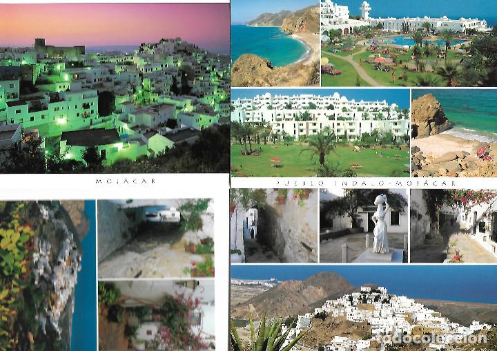 Postales: 4 POSTALES DE ALMERIA MOJACAR