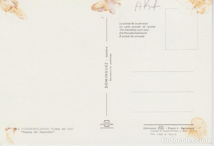 Postales: (3) TORREMOLINOS . BAJADA DEL BAJONDILLO - Foto 2