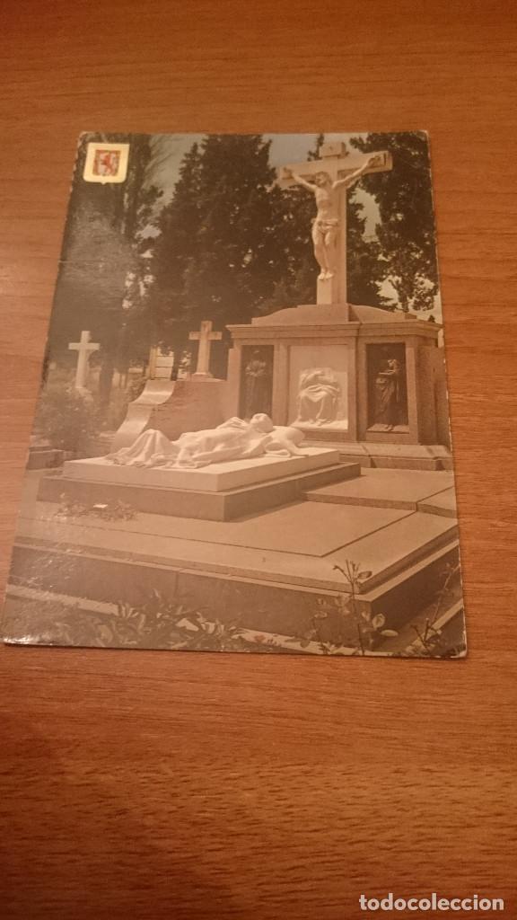 Postales: POSTAL CORDOBA MAUSOLEO DE MANOLETE EN EL CEMENTERIO DE LA SALUD ESCRITA