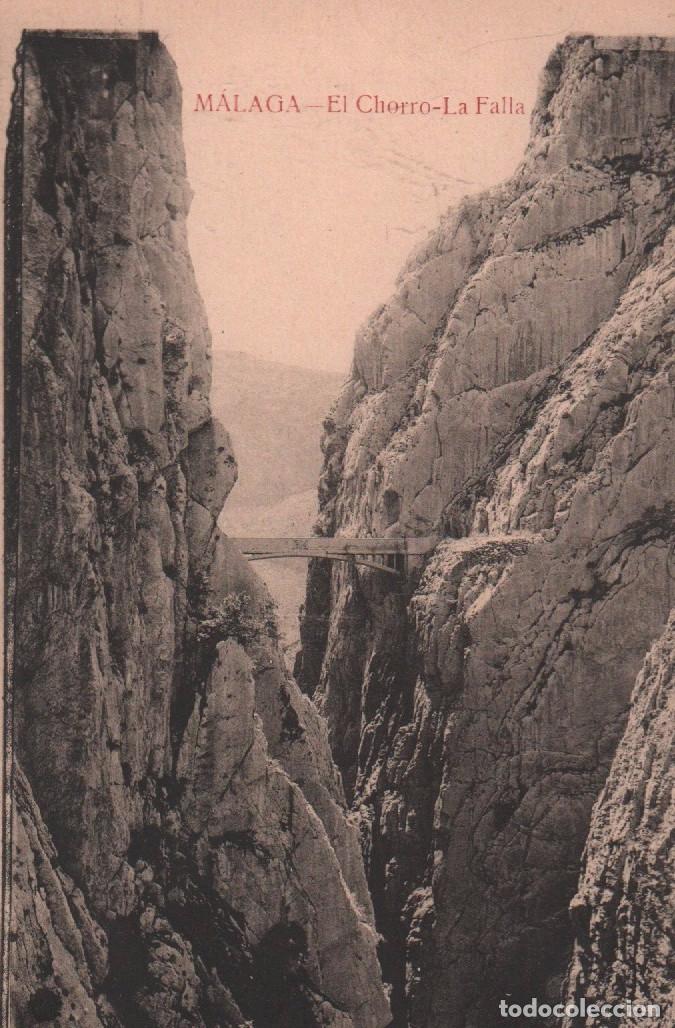 Postales: POSTAL MALAGA EL CHORRO LA FALLA  P.MUNDI/ANDAL.-004