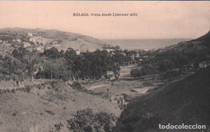 Postales: POSTAL MALAGA  VISTA DESDE LIMONAR ALTO   P.MUNDI/ANDAL.-009  BUEN ESTADO
