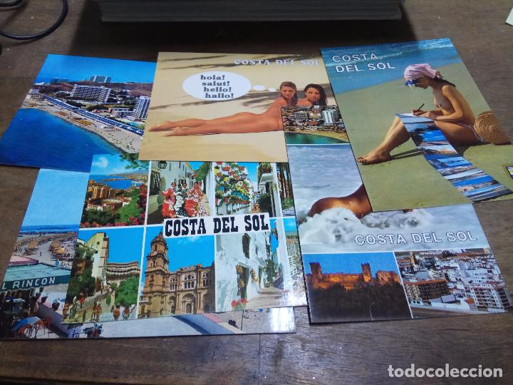 Postales: COLECCI&Oacute;N LOTE DE 6 POSTALES DE LA COSTA DEL SOL
