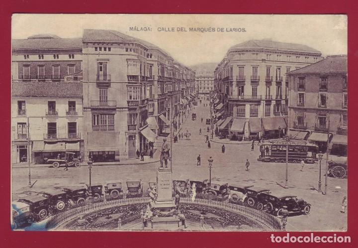 Postales: MALAGA - CALLE DEL MARQUES DE LARIOS - HAUSER Y MENET - SIN CIRCULAR