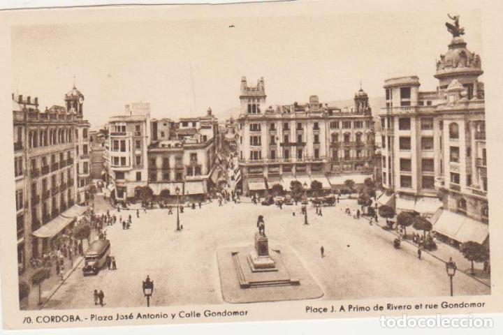 Cartes Postales: C&oacute;rdoba.- Plaza Jos&eacute; Antonio y Calle Gondomar. L. Roisin.