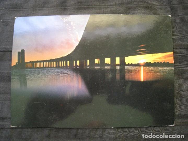 Postales: POSTAL CADIZ - PUENTE JOSE LEON DE CARRANZA.