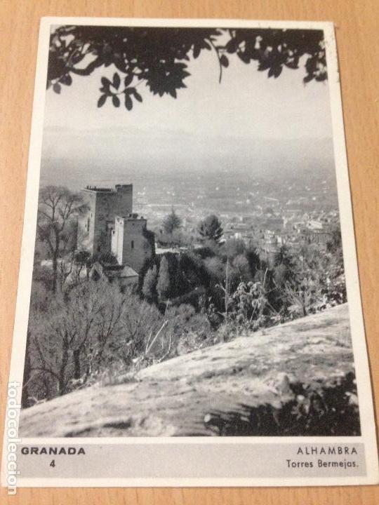 Postales: ANTIGUA POSTAL GRANADA ALHAMBRA - Foto 1