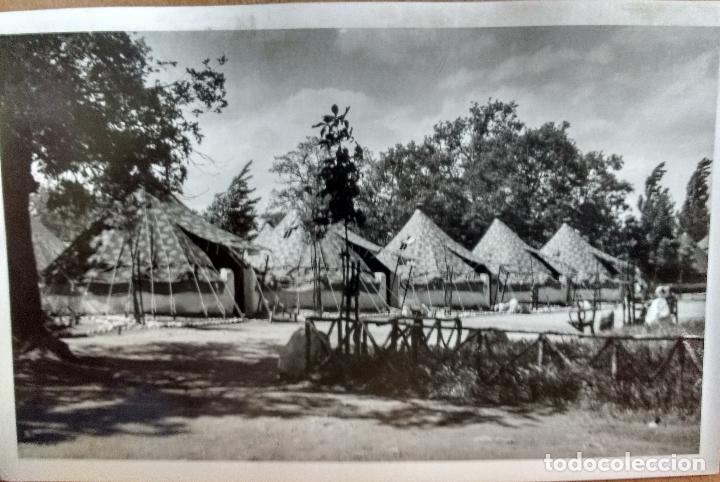 Postales: POSTAL DE UN ACUERTALAMIENTO DE MILITARES,  MUY POSIBLE MONTEJARQUE, MALAGA
