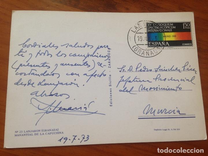 Postales: ANTIGUA POSTAL LANJARON GRANADA - Foto 2
