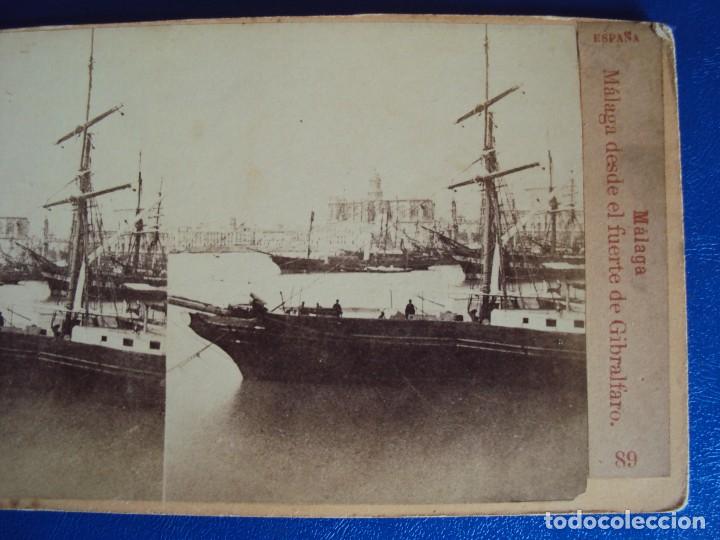 Postales: (ES-170707) MALAGA - DESDE EL FUERTE DE GIBRALFARO