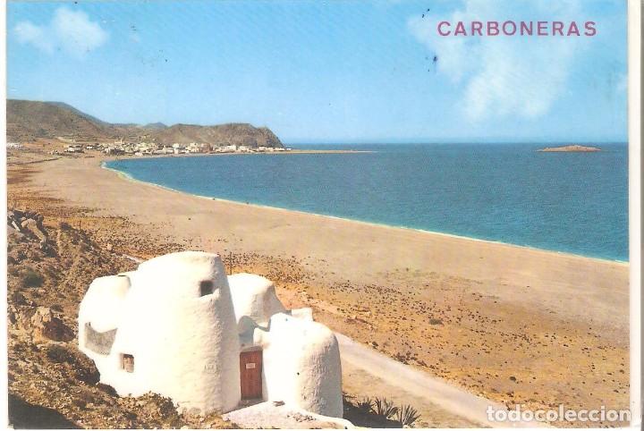 Postales: ALMERIA, CARBONERAS, ARRIBAS, CIRCULADA CON SU SELLO