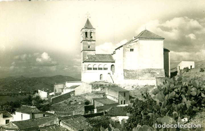 Postales: MALAGA. VELEZ-M&Aacute;LAGA. IGLESIA DE SANTA MARIA LA MAYOR. HACIA 1960.
