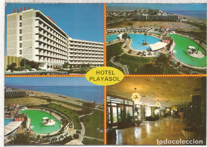 Postales: ROQUETAS DE MAR ALMERIA ESCRITA HOTEL PLAYASOL