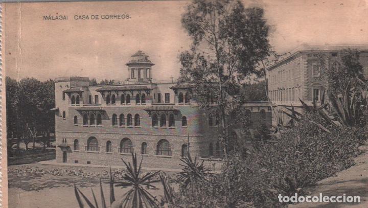 Postales: POSTAL MALAGA CASA DE CORREOS . P.MUNDI/ANDA-40