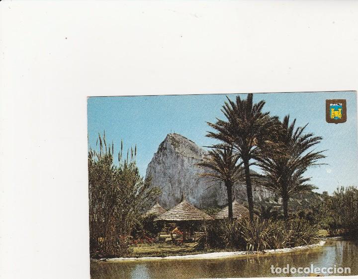 Postales: POSTAL DE LA LINEA.PE&Ntilde;ON DE GIBRALTAR  N&ordm;83 ESCUDO DE ORO