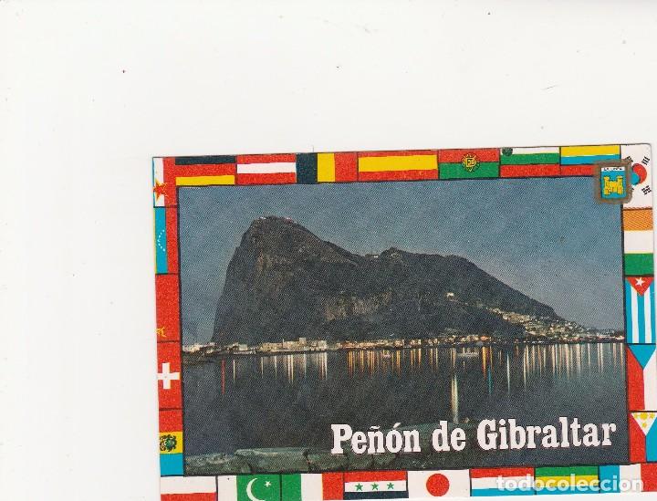 Postales: POSTAL DE LA LINEA.PE&Ntilde;ON DE GIBRALTAR  N&ordm;62 ESCUDO DE ORO