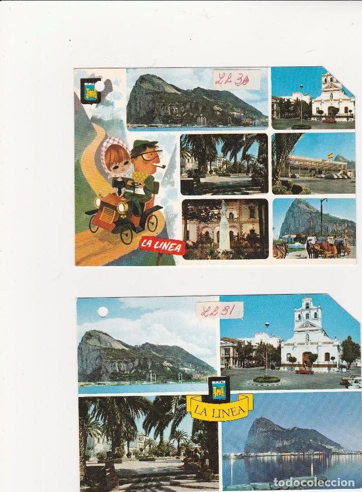 Postales: POSTALES DE LA LINEA DE LA CONCEPCION.SACADAS DE UN MUESTRARIO
