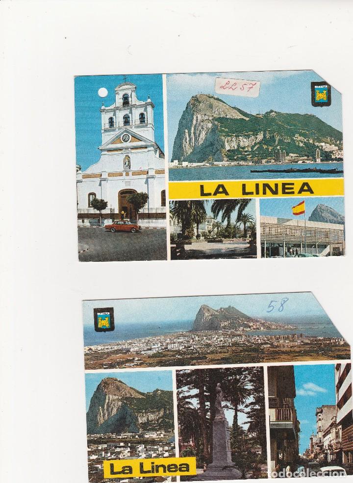 Postales: POSTALES DE LA LINEA DE LA CONCEPCION.SACADAS DE UN MUESTRARIO