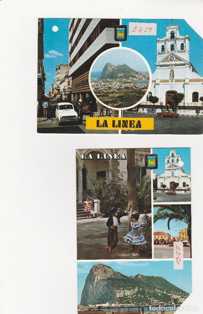 Postales: POSTALES DE LA LINEA DE LA CONCEPCION.SACADAS DE UN MUESTRARIO
