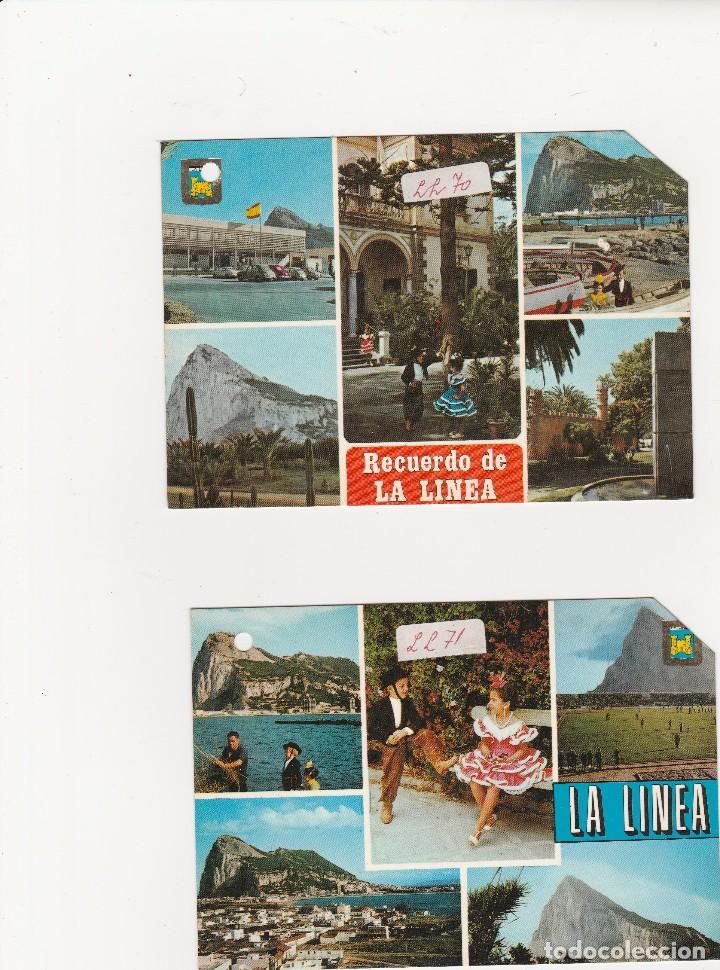 Postales: POSTALES DE LA LINEA DE LA CONCEPCION.SACADAS DE UN MUESTRARIO