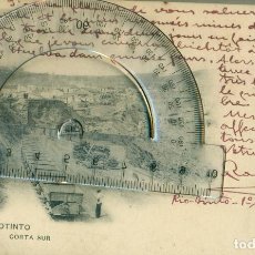 Postales: HUELVA MINAS RIO TINTO. ESCRITA POR RAFAEL REYES HIJO PREDILECTO CARTAYA. 1907. PIEZA EXCEPCIONAL. Lote 96150571