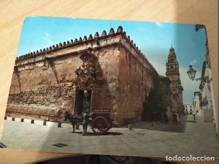 Postales: cordoba exterior de la mezquita circulada