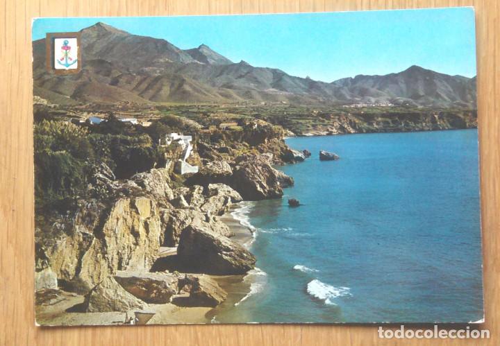 Postales: NERJA - PLAYA DE CALAHONDA - Foto 1