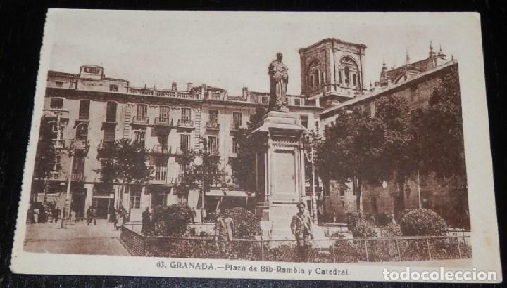 Postales: TARJETA POSTAL ANTIGUA DE GRANADA - Foto 1