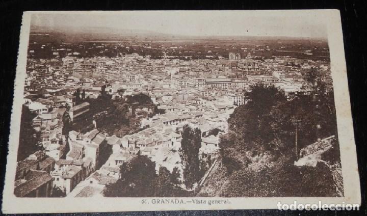 Postales: TARJETA POSTAL ANTIGUA DE GRANADA - Foto 1