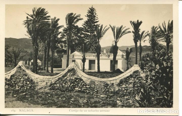 Postcards: M&Aacute;LAGA-CORTIJO DE UN SE&Ntilde;ORITO SERRANO-FOTOGR&Aacute;FICA ROISIN N&ordm; 189 RARA
