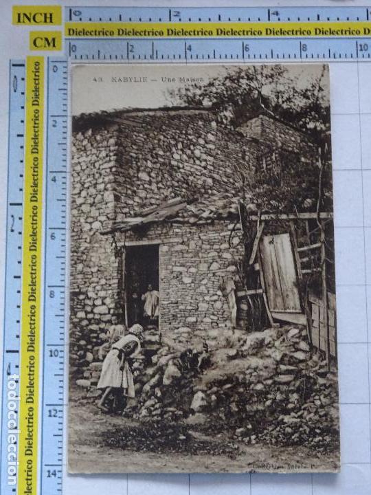 Postkarten: ANTIGUA POSTAL &Aacute;FRICA NORTE MARRUECOS ARGELIA TUNEZ SAHARA VIVA &Eacute;TNICA. KABYLIE CASA. 1287