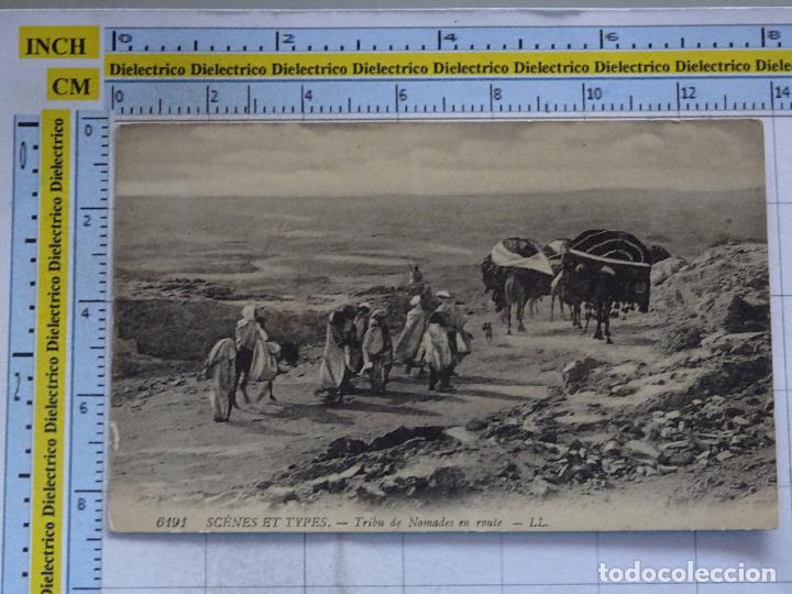 Postales: ANTIGUA POSTAL &Aacute;FRICA NORTE MARRUECOS ARGELIA TUNEZ SAHARA VIVA &Eacute;TNICA. TRIBU N&Oacute;MADA. 1294