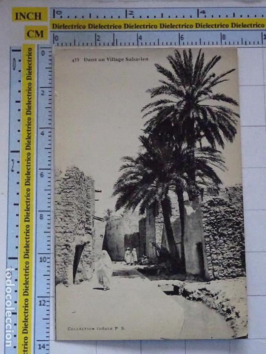 Postcards: ANTIGUA POSTAL &Aacute;FRICA NORTE MARRUECOS ARGELIA TUNEZ SAHARA VIVA &Eacute;TNICA. VILLA SAHARIANA. 1303