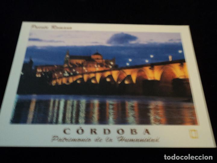 Postales: cordoba puente de piedra escudo de oro