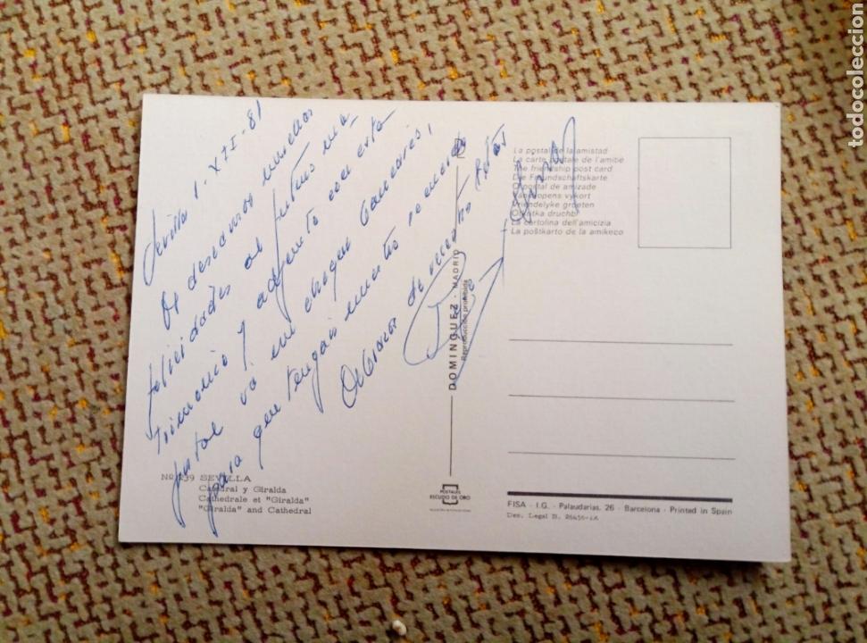 Postales: Postal Sevilla 1981 escrita usada - Foto 2
