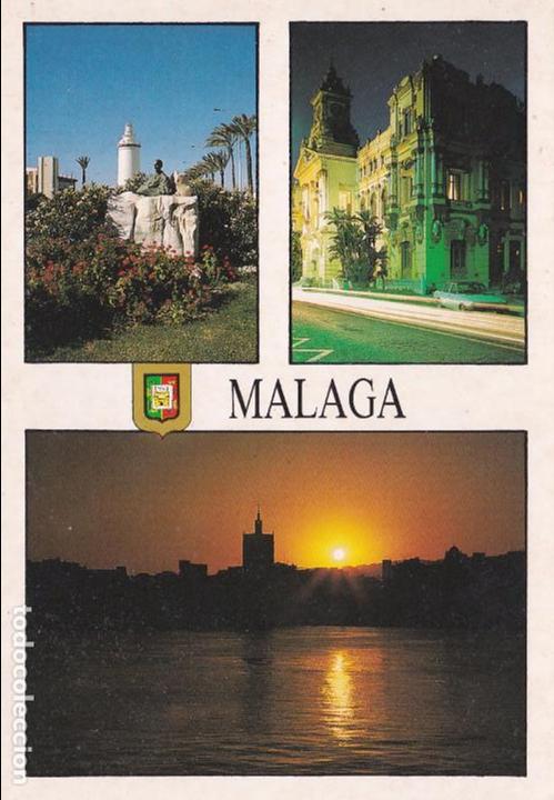 Postales: POSTAL DIVERSOS ASPECTOS MALAGA. COSTA DEL SOL - Foto 1