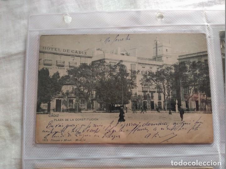 Postales: cadiz plaza de la constitucion H.y M.