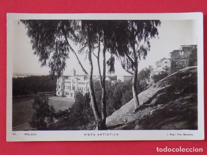 Postales: ANTIGUA POSTAL DE MALAGA - VISTA ARTISTICA - FOTO L. ROISIN ... R-7347