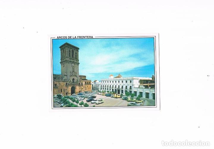 Postales: POSTAL ANTIGUA ANDALUCIA CADIZ SIN CIRCULAR ARCOS DE LA FRONTERA PLAZA ESPA&Ntilde;A IGLESIA SANTA MARIA
