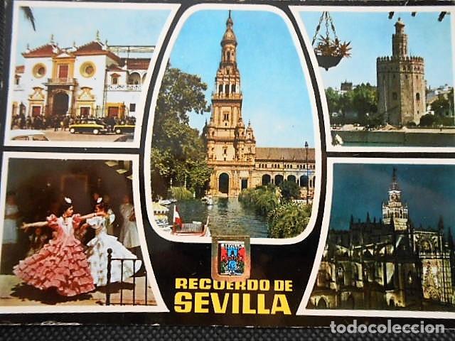 Postales: SEVILLA. ESCRITA - Foto 1