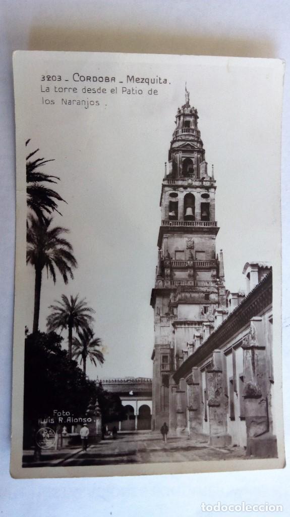 Postales: POSTAL CORDOBA, MEZQUITA - LA TORRE DESDE EL PATIO DE LOS NARANJOS